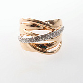 Кольцо золото 585, общий вес - 4.74 г, чистый вес - 4.24 г