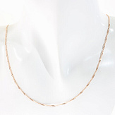 Цепь золото 585, общий вес - 1.57 г, чистый вес - 1.57 г, 41 см