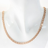 Цепь золото 585, общий вес - 6.45 г, чистый вес - 6.45 г, 49 см