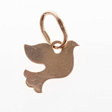 Подвеска золото 585, общий вес - 0.3 г, чистый вес - 0.3 г